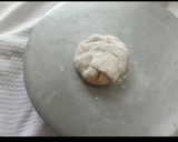 A picture of step 6 of Soft Chapati with new method.