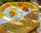 A picture of step 4 of Horsegram Paratha With Green Vegetables.