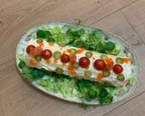 A picture of step 11 of Savory Yule Log with Smoked Salmon.