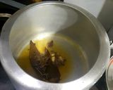 A picture of step 1 of Mutton Masala.