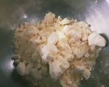 A picture of step 2 of Bason veg pakora.