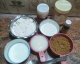 A picture of step 1 of Wheat flour coconut cookies.