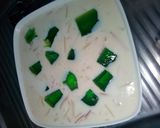 A picture of step 9 of Colored Vermicelli Custard With Banana Jelly Flavor.