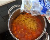 Foto del paso 4 de la receta: Fideos con garbanzos y zanahoria