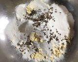 A picture of step 2 of Bread Pakoda.