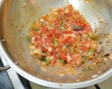 A picture of step 7 of Egg burji gravy.