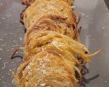 Une image de l'étape 4 de Tourbillon de Spaghetti à l'ail et parmesan.