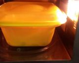 A picture of step 18 of Shahi dum biryani in microwave.
