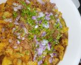 A picture of step 13 of Black Chickpea & Potato Chaat.