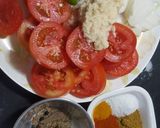 A picture of step 1 of Anday Aloo !.
