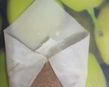 A picture of step 3 of Mango Mawa Roll.