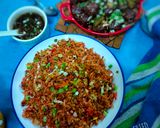 સેઝવાન રાઈસ (Schezwan Rice Recipe In Gujarati) રેસીપી સ્ટેપ4ફોટો