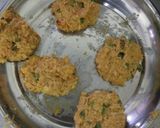 A picture of step 4 of Corn vada.