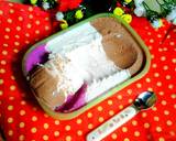 Ice Cream Homemade Coklat Vanila & Ubi Ungu langkah memasak 22 foto