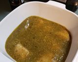 A picture of step 3 of Chicken Verde.