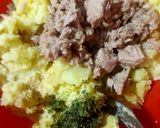 Foto del paso 2 de la receta: Tortitas de patata y atún🥔🐟