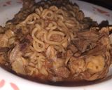 Foto langkah ke 8 dari resep Mie Tulang Indomie Rendang.