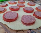 Töltött tészta / pogácsa 🍅🥓 recept fázis 2 fotója
