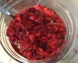 Une image de l'étape 5 de Compote de cerises et pêches de vigne.