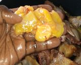 A picture of step 5 of Kenyan Kienyeji chicken pepper soup.