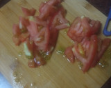 Foto del paso 1 de la receta: Cuenco de ensalada de langostinos y atún con salsa rosa rápida