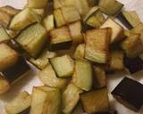Pesto, aubergine and mozzarella pie recipe step 1 photo