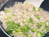 ข้าวผัดปลาเค็มแดดเดียว
