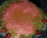 A picture of step 2 of Mash ki daal.