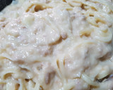 Foto del paso 12 de la receta: Tallarines con 3 Quesos y Atún! 🍝🧀🍴