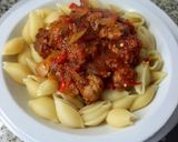 Foto del paso 6 de la receta: Salsa de tomates 🍅 🍝 con salchichita de cerdo o parrillera