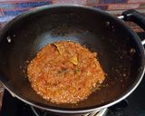A picture of step 4 of Shrimp Masala.