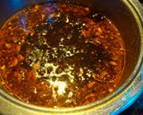 A picture of step 3 of Mongolian Beef.