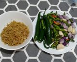 Foto langkah ke 1 dari resep Sambel ijo teri medan super pedas.