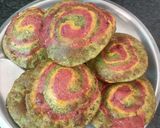 कलरफुल पूरी colourful Puri रेसिपी चरण 5 फोटो