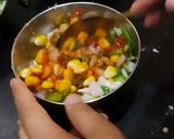 A picture of step 3 of Garlic And Corn Sandwich.
