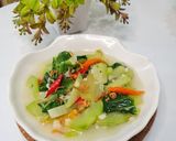 Foto langkah ke 7 dari resep Tumis labu siam pokcoy.