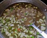 A picture of step 6 of Barley soup.