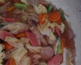 Foto langkah ke 6 dari resep Cap cay ceker ayam sederhana.