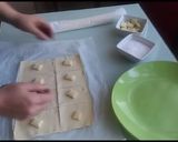 Foto del paso 1 de la receta: Caramelos de Hojaldre rellenos de chocolate Blanco y Azúcar Glass