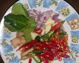 Foto langkah ke 1 dari resep Oseng cecek dan tempe sederhana.