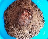 A picture of step 5 of Whole Moong Laddu.