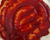 A picture of step 9 of Paneer Tikka pizza.