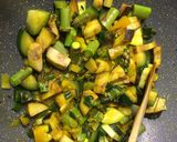 Spárgás couscous-kuszkusz recept fázis 4 fotója