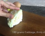 Foto langkah ke 1 dari resep Roti Lapis Kubis.