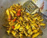 फूलगोभी आलू की भुजिया(fulgobhi alu ki bhujiya recipe in hindi) रेसिपी चरण 3 फोटो