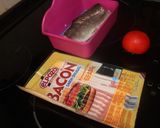 Foto del paso 1 de la receta Trucha con beicon