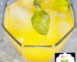 A picture of step 5 of Mango mints juice.