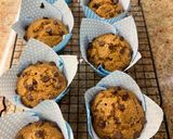 Foto del paso 7 de la receta: 🧡Muffins de Calabaza con chips de chocolate