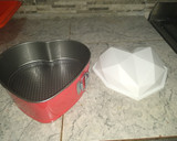 Foto del paso 1 de la receta: Torta helada con glaseado espejo marmoleado