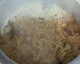 A picture of step 1 of Mutton kesar pulao.